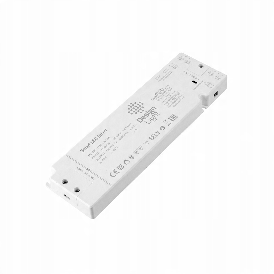 

Zasilacz Smart Led 60W 12V 6 gniazd mini