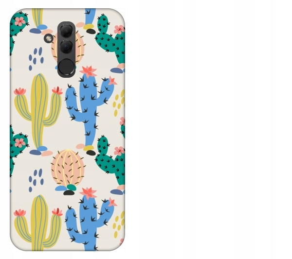 

Etui pokrowiec Huawei Mate 20 Lite Kaktus tropikal