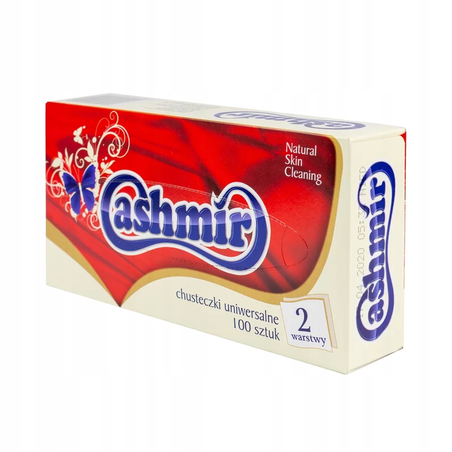 

Chusteczki higieniczne Cashmir 2 warst. 100 szt.