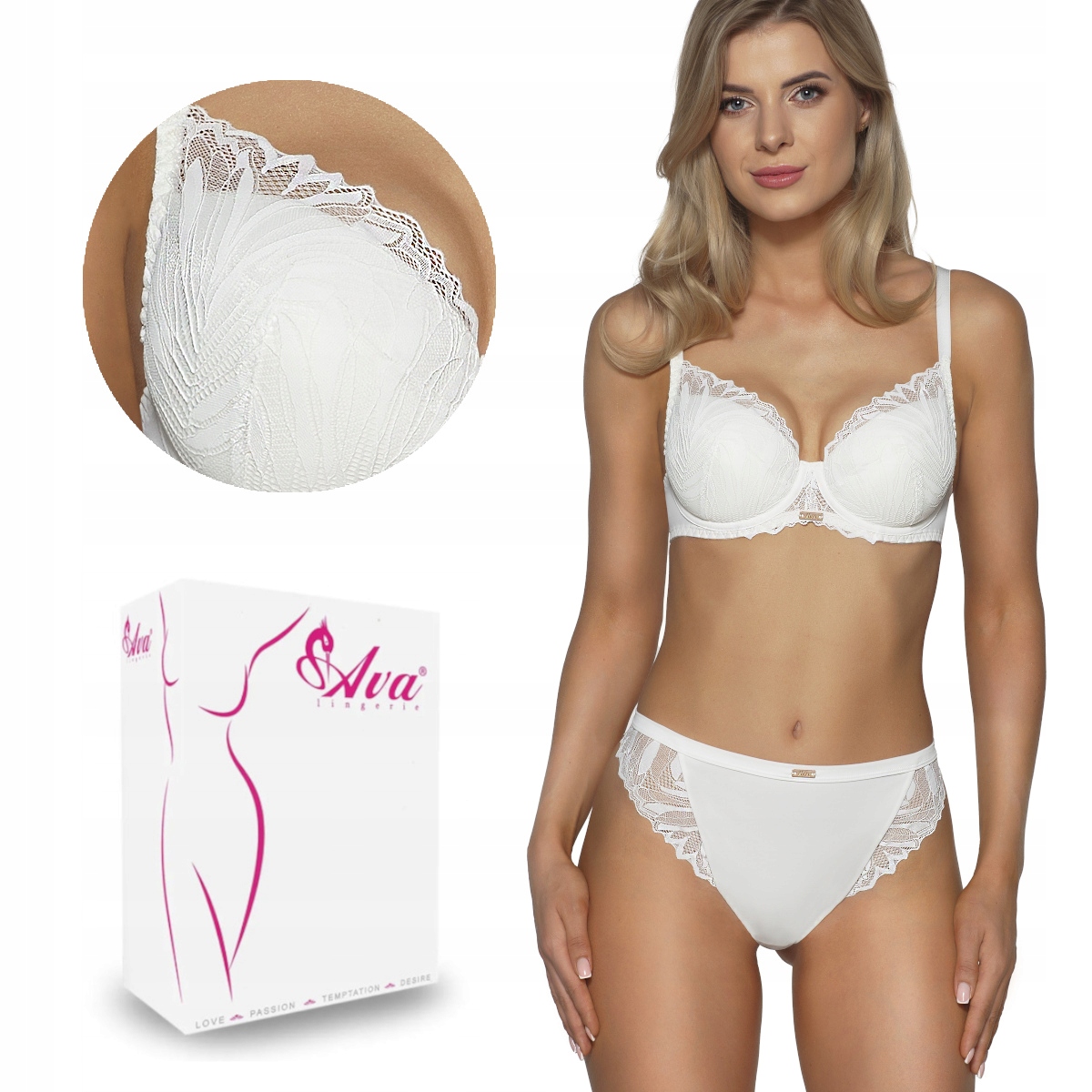 Podprsenka Push Up Av 2104 ecru 75A