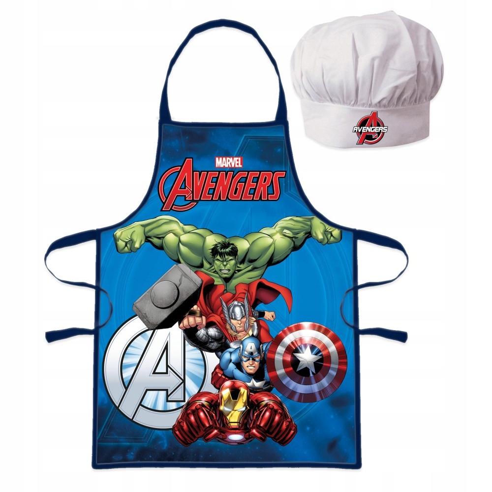 

Avengers Fartuszek + Czapka Kucharska zestaw