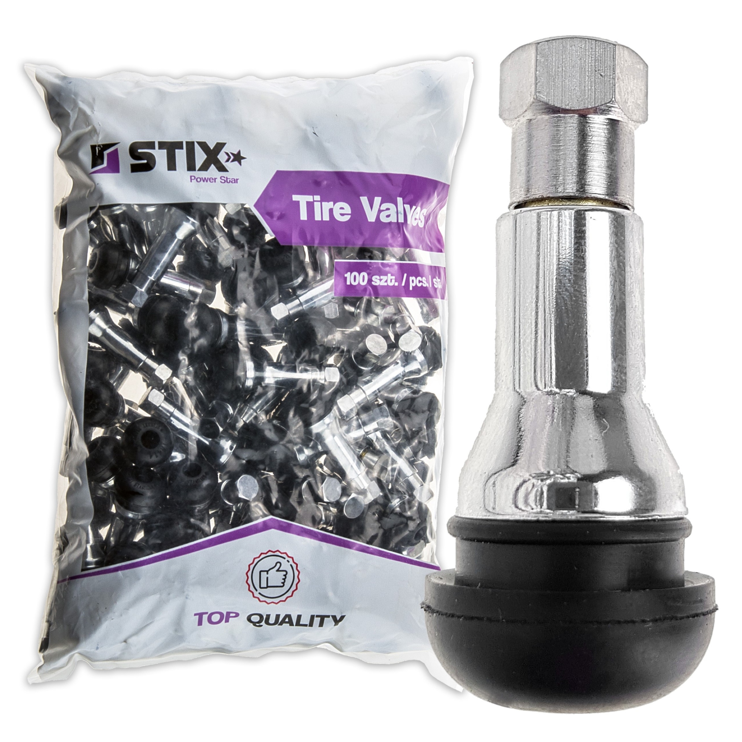 Ventily Ventilky Pro Hliníkové Ocelové Ráfky Tr 413 Ac 100KS Stix