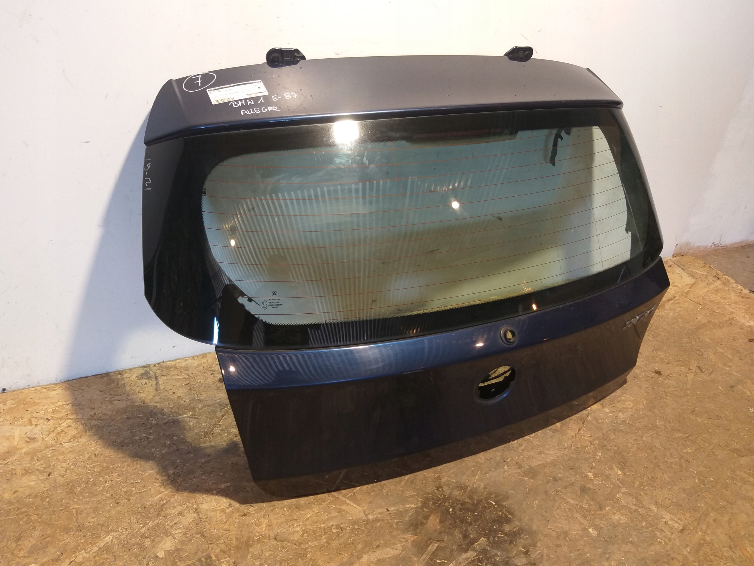 HECKKLAPPE KOFFERRAUMDECKEL BMW 1 E87