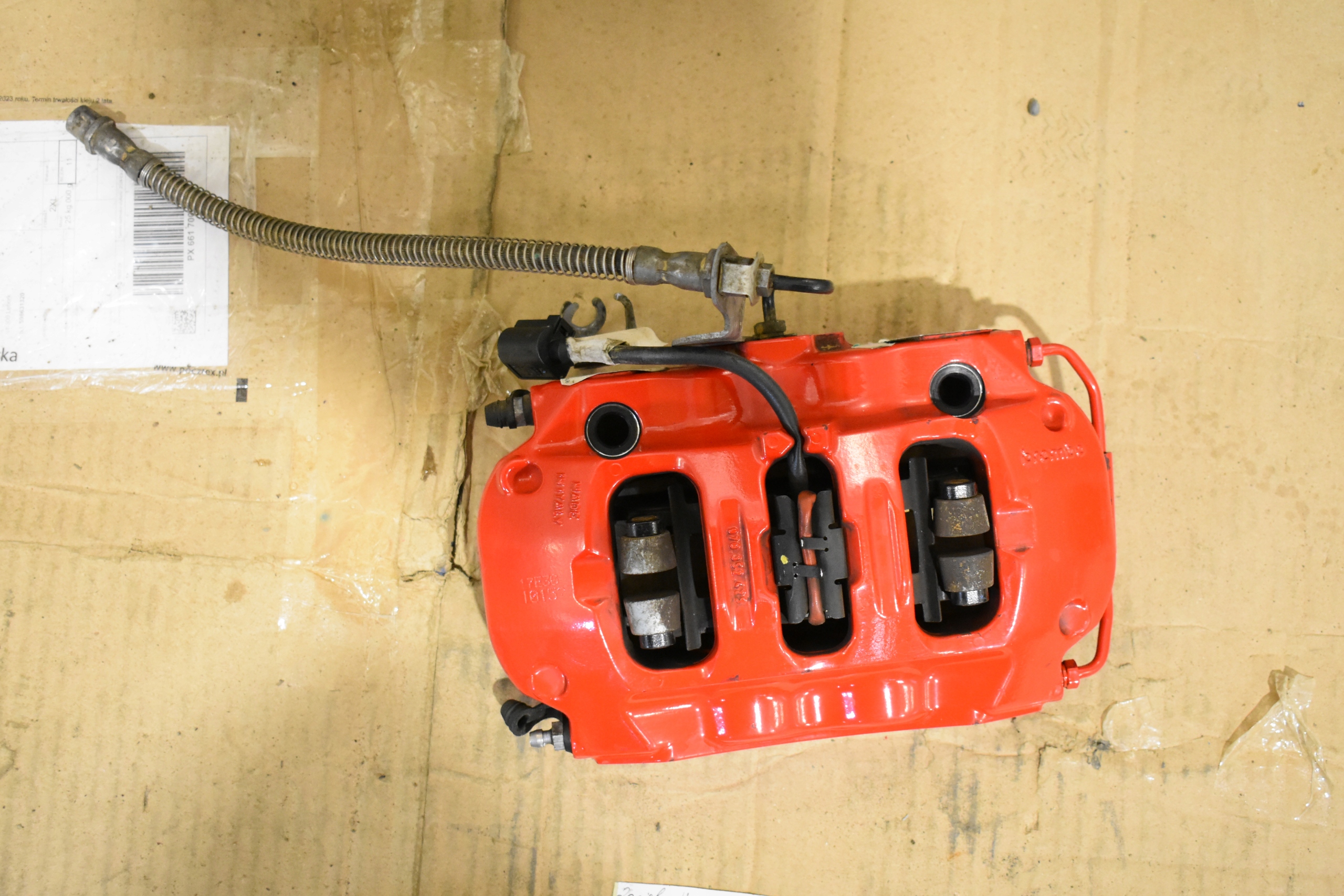IDEALNY caliper brake rear right PORSCHE 991 1
