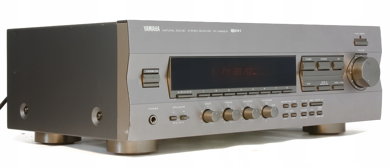 Amplituner Yamaha RX-496RDS 2.0 szary