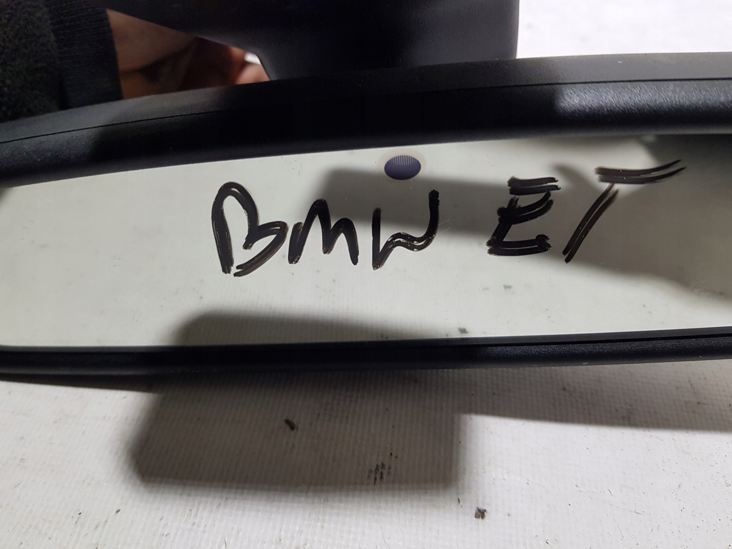 mirror inner BMW F30 F31 black, 925613803
