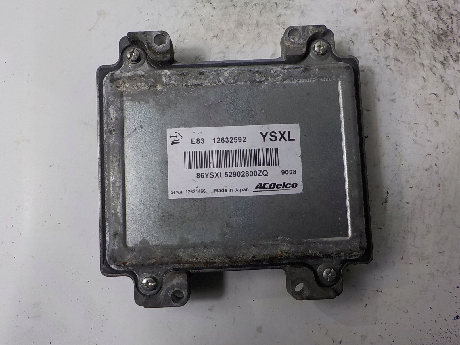 OPEL computer bedienteil 12632592 YSXL