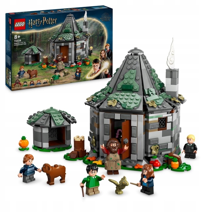 Lego Harry Potter 8+ Chatka Hagrida Niespodziewana Wizyta 76428