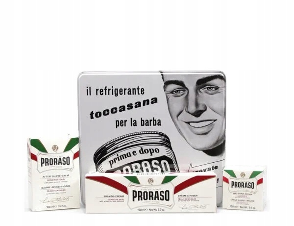 Sada na holení proraso vintage selection toccasana