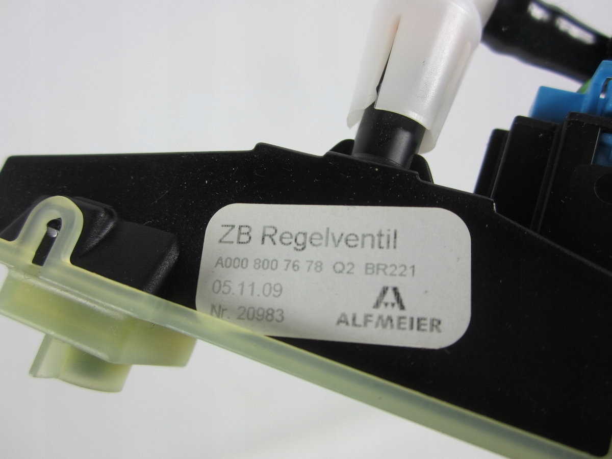 control valve dynamic seat Mercedes W221