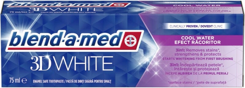 

Blend-a-Med 3D White Pasta do Zębów Cool Water75ml