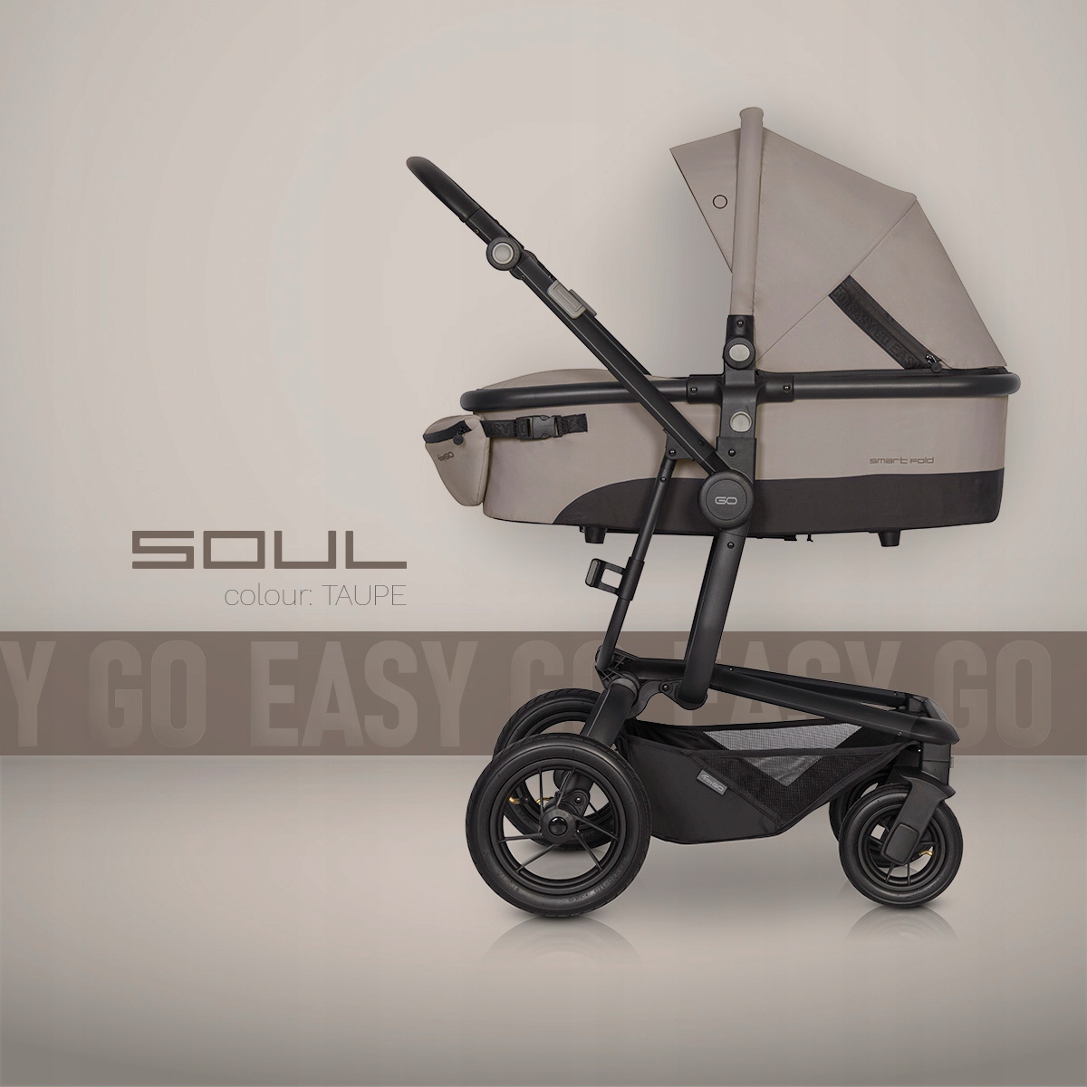 EasyGo Soul wózek 2w1 wielofunkcyjny ZESTAW NERKA Liczba kół 4