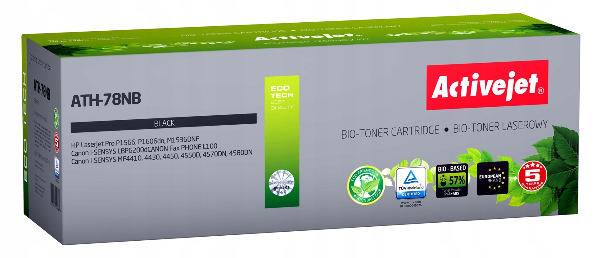 Toner Activejet pro Hp 78A CE278A new ATH-78NB Bio