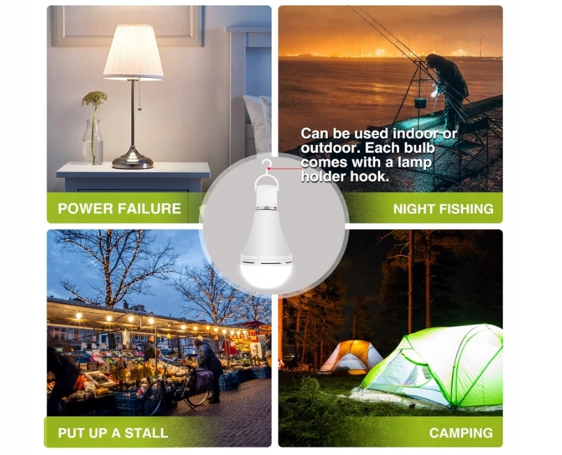 LAMPA TURYSTYCZNA LED LATARKA KEMPINGOWA POWERBANK 50 SZT Materiał tworzywo sztuczne