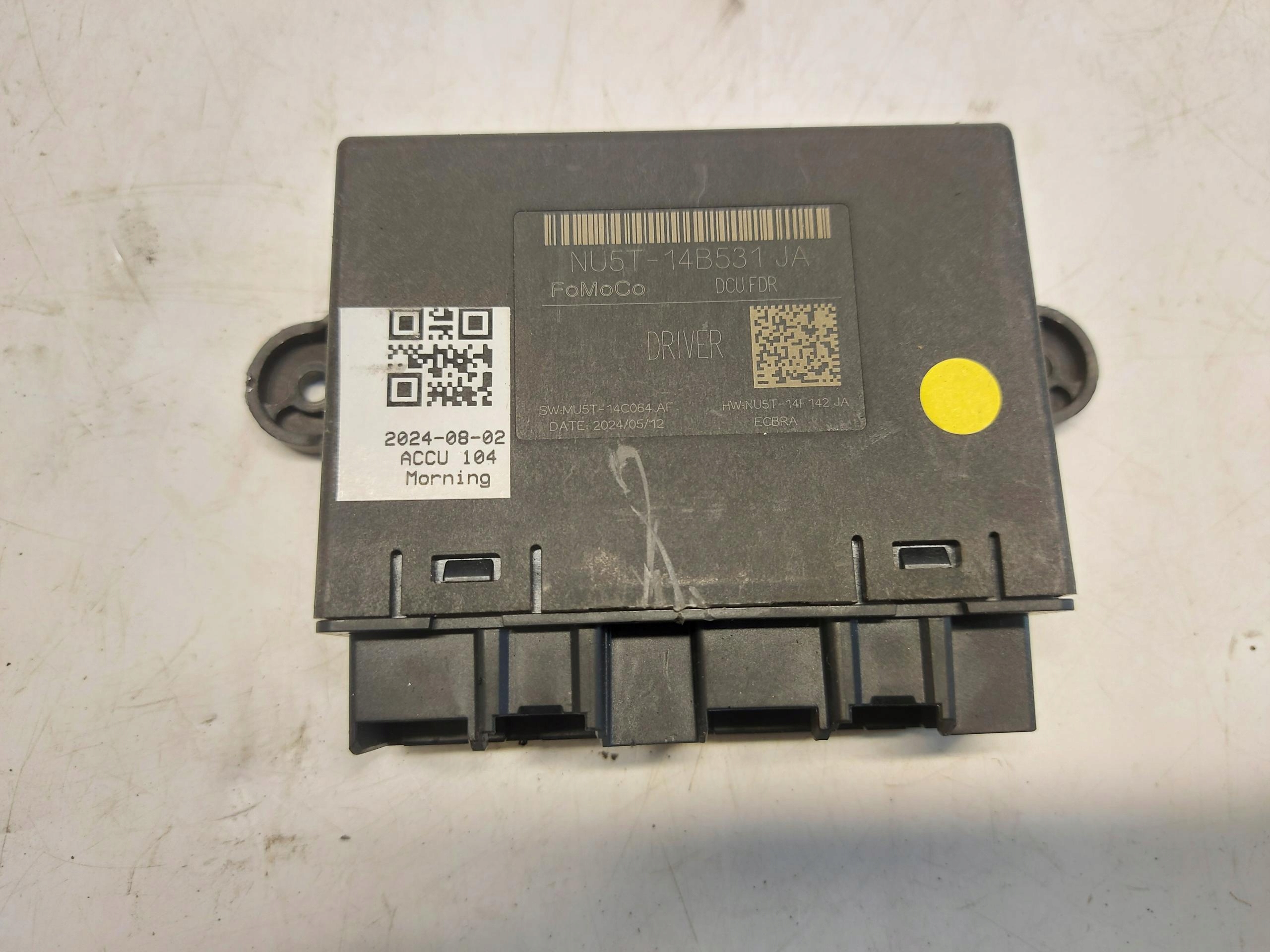 Ford Ranger VI 6 AMAROK II module control unit door NU5T-14B531-JA