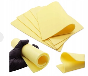 Kůže na tetování 5 kusů 20x30x0.3 cm praxe učení dvojitá hrubá prázdná