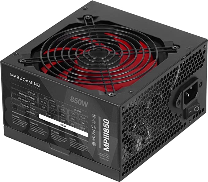 Napájecí Zdroj Mars Gaming MPIII850, Pc Atx 850W