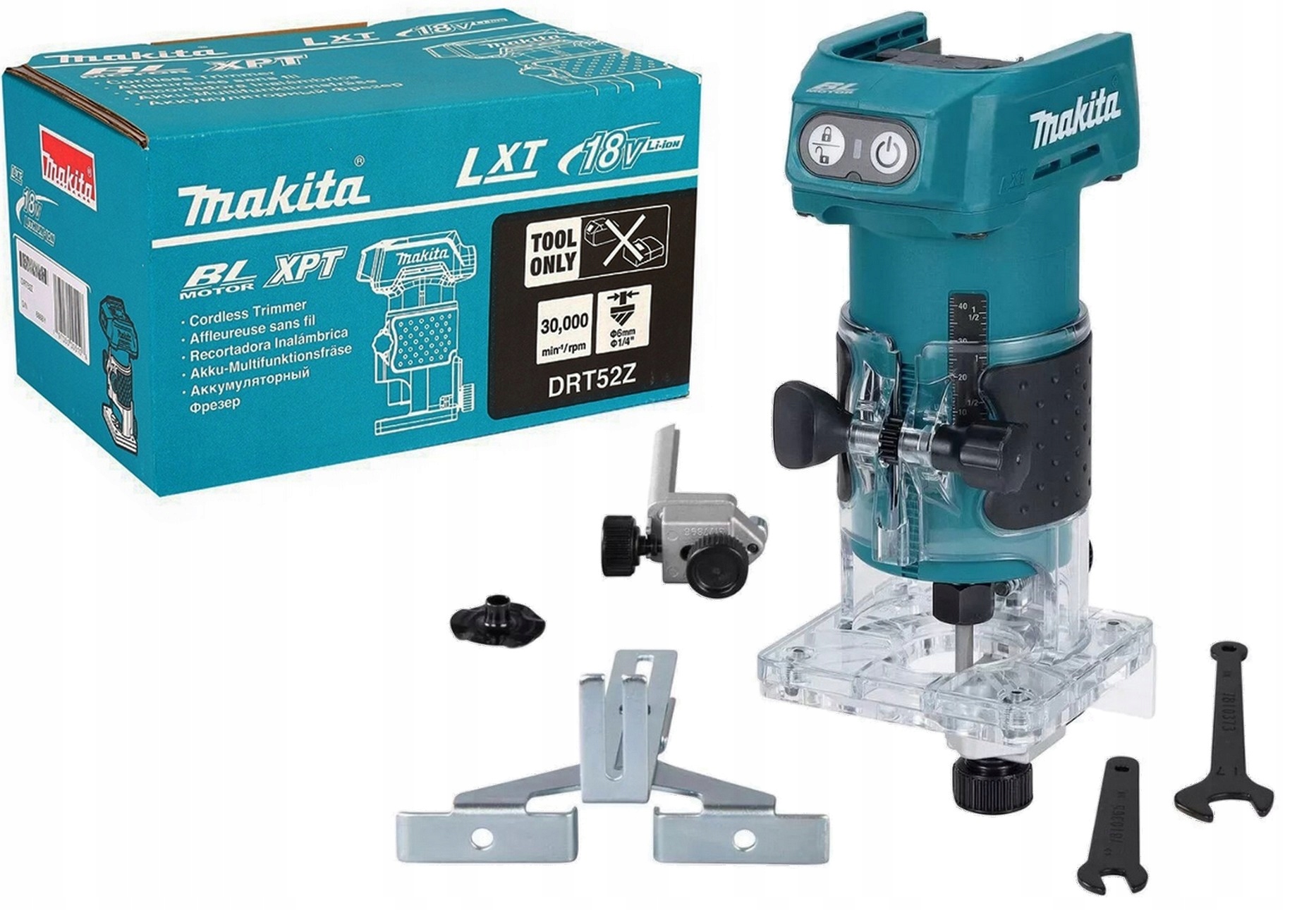 Makita DRT52Z Body akumulatorowa frezarka-wycinarka jednoręczna 6mm
