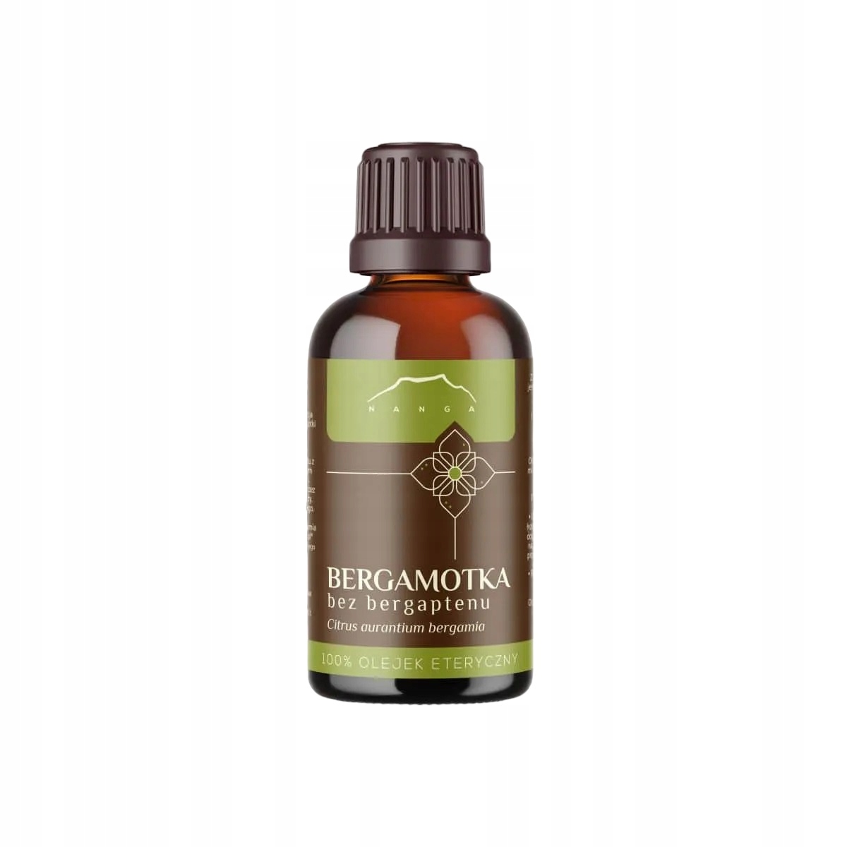 Olejek bergamotkowy (bez bergaptenu) 100% eteryczny Nanga 50ml