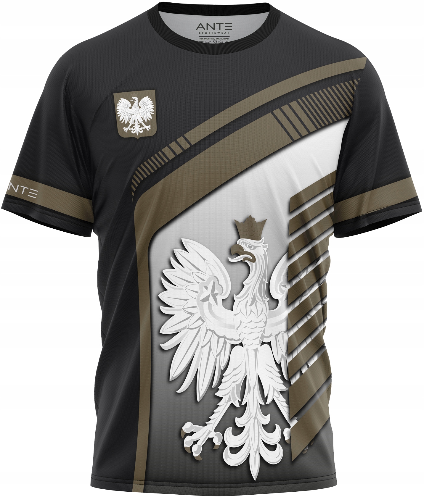 

Męska Koszulka Kibica T-shirt Polska Orzeł Hit XXL