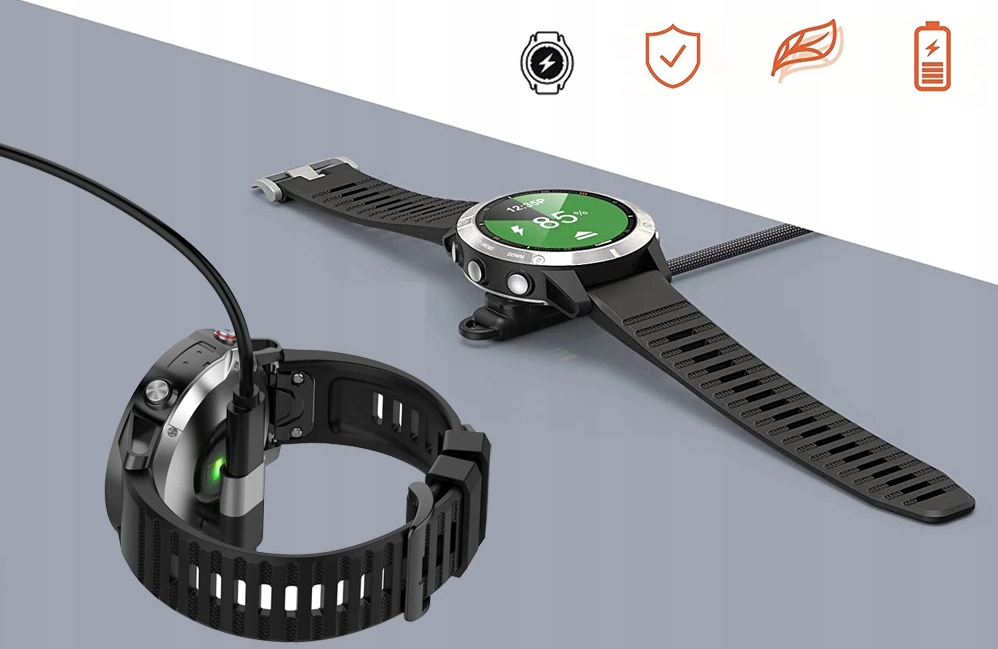 Adapter / Przejściówka/ Ładowarka TYP-C do Garmin Uniwersalna Długość przewodu 0 m