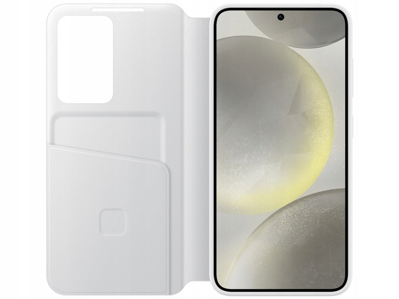 Etui Samsung Smart View Wallet Case do Galaxy S24 Białe EF-ZS921CWEGWW