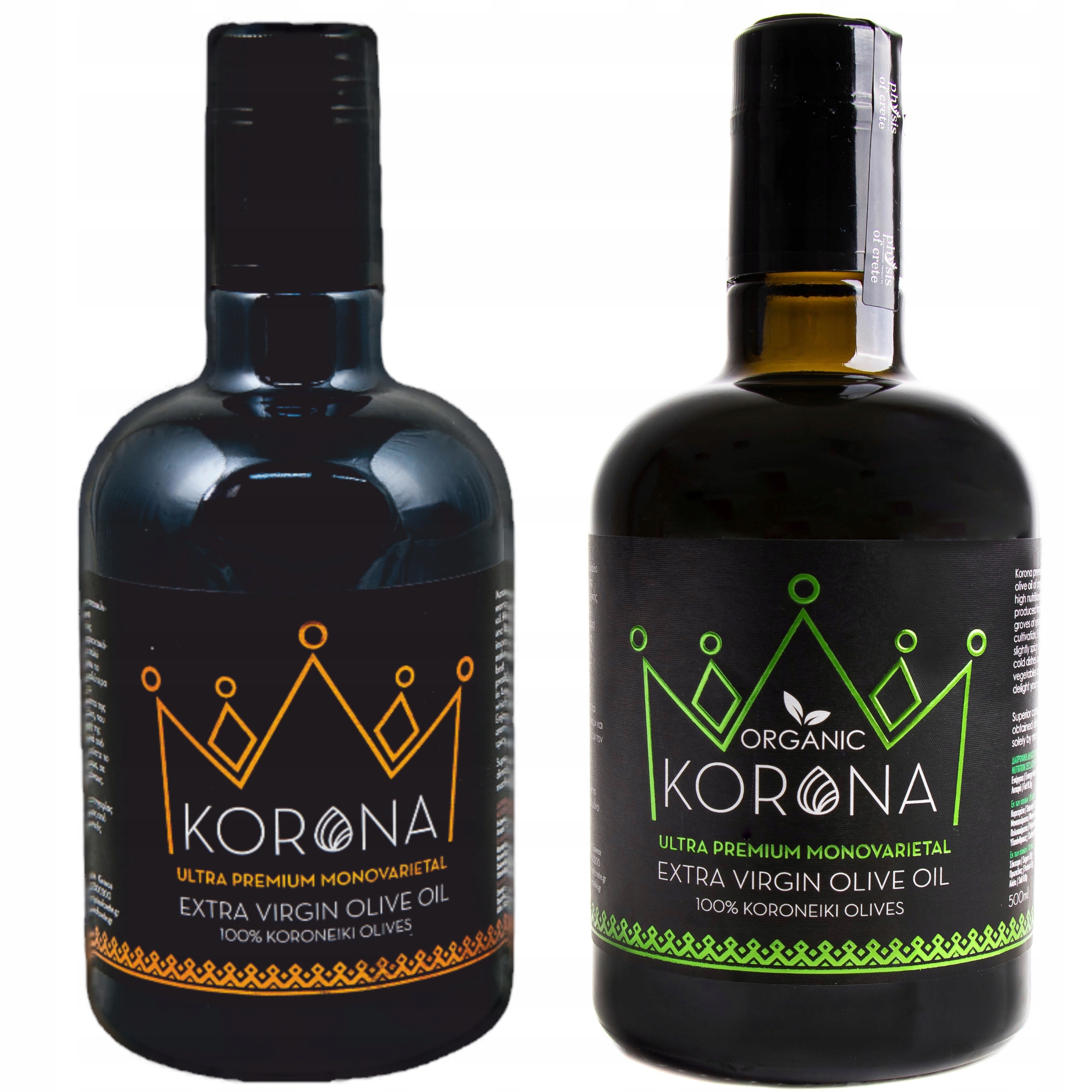 Olivový olej Korona Premium Physis of Crete Extra panenský 2x500 ml