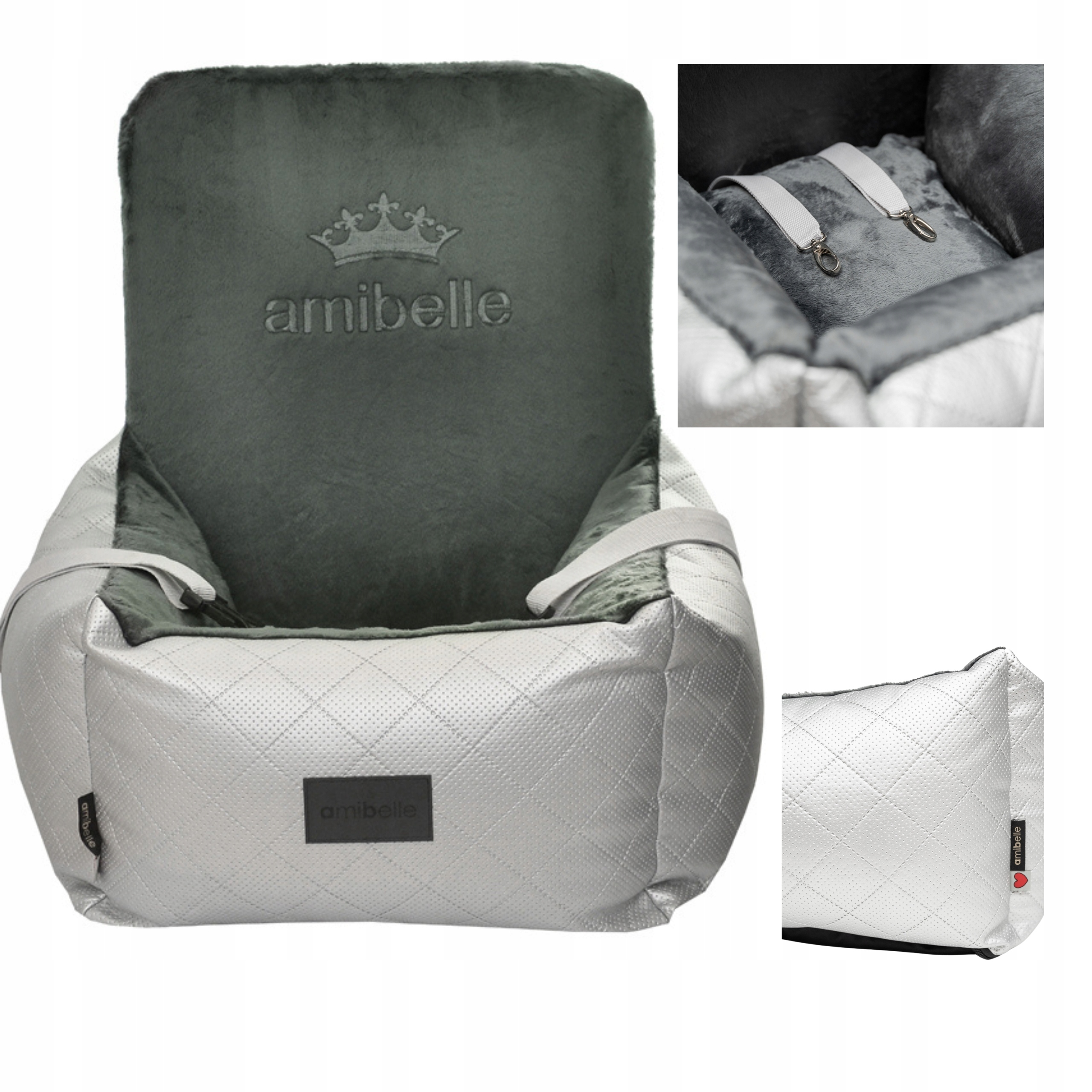 Levně Autosedačka Přepravka Poslání Pohodlné pro psa kočku do auta