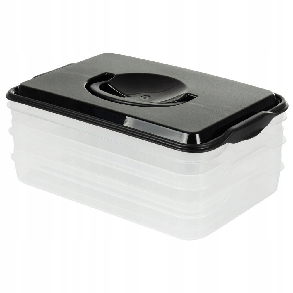 Pojemnik ORGANIZER 3-poziomowy piętrowy kuchenny na wędliny sery do lodówki Rodzaj do produktów sypkich