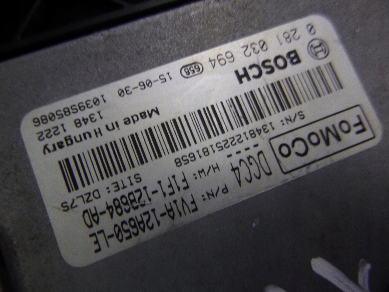 FORD B-MAX 12- 1.0 ECOBOOST Ordinateur Moteur OE