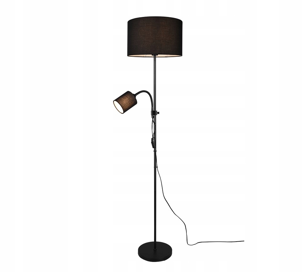 Lampa Podłogowa Trio Rl Owen R40192002 Czarny