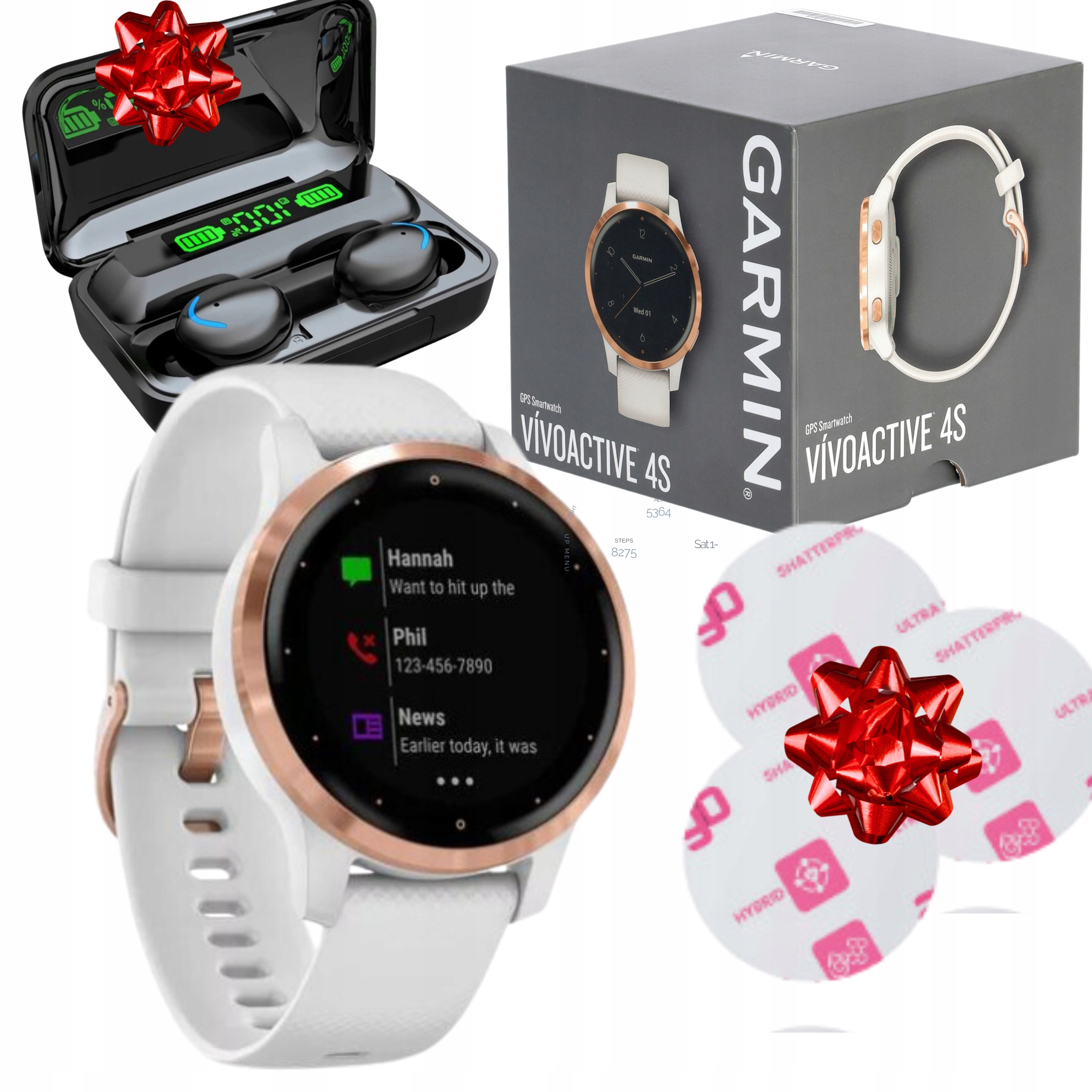 湖*︎様 GARMIN Vivoactive 4S ホワイト vívoactive 4S | スポーツ＆アウトドア | Garmin 日本