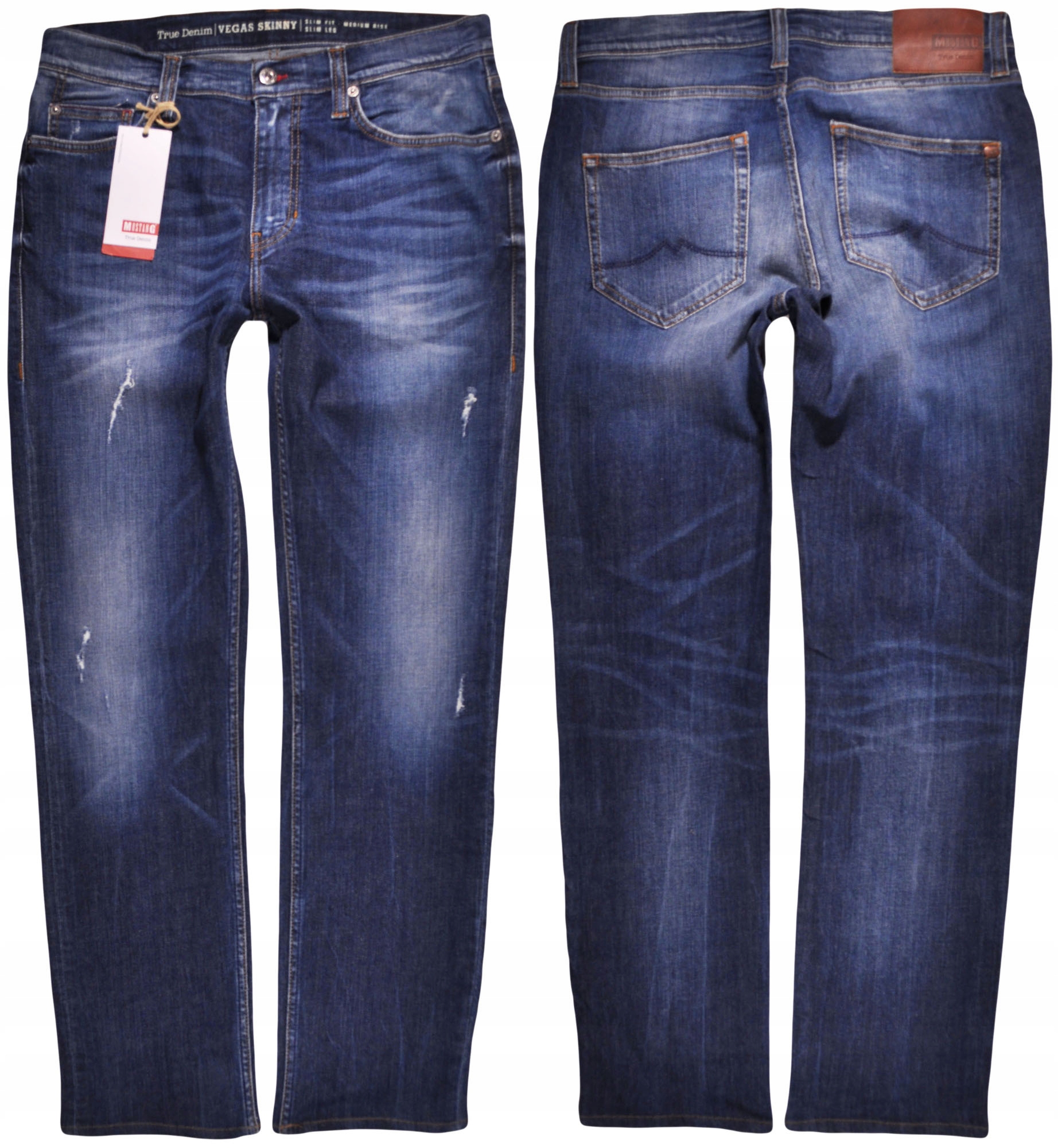 Mustang kalhoty Regular modré džíny Vegas Skinny W31 L32