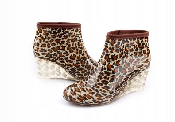 Kalosze Damskie - NA KOTURNIE