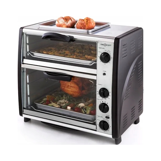 Mini piekarnik OneConcept All-You-Can-Eat 42 l srebrny/szary