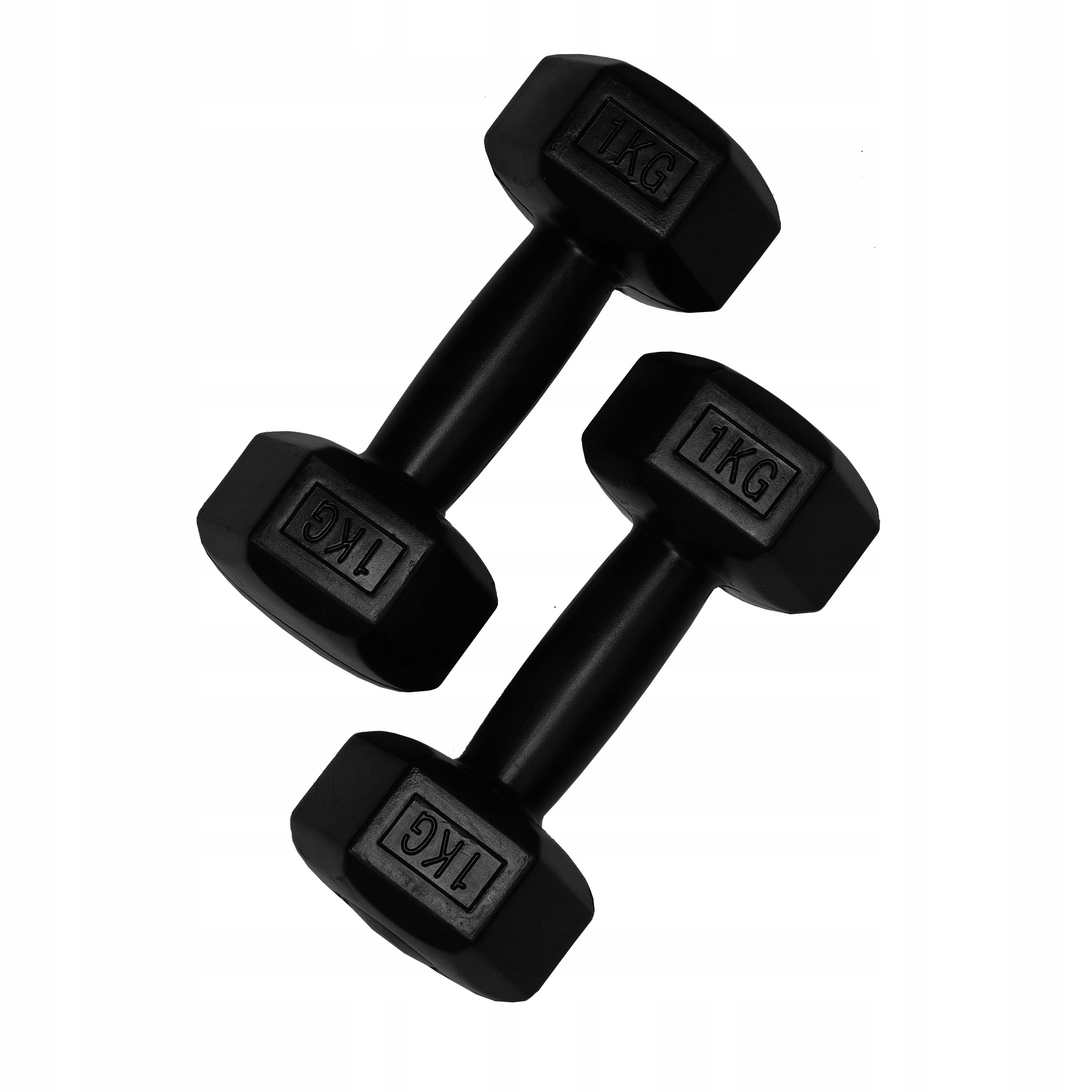 HANTLE SZTANGIELKI KOMPOZYTOWE CZARNE BODYNETICS CIĘŻARKI 6KG ZESTAW 2x3KG Model KOMPOZYT_2x3KG