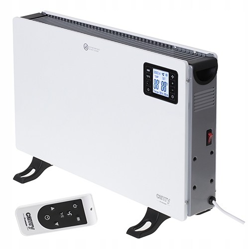 Elektrický energeticky úsporný konvektorový ohřívač LCD s dálkovým ovládáním