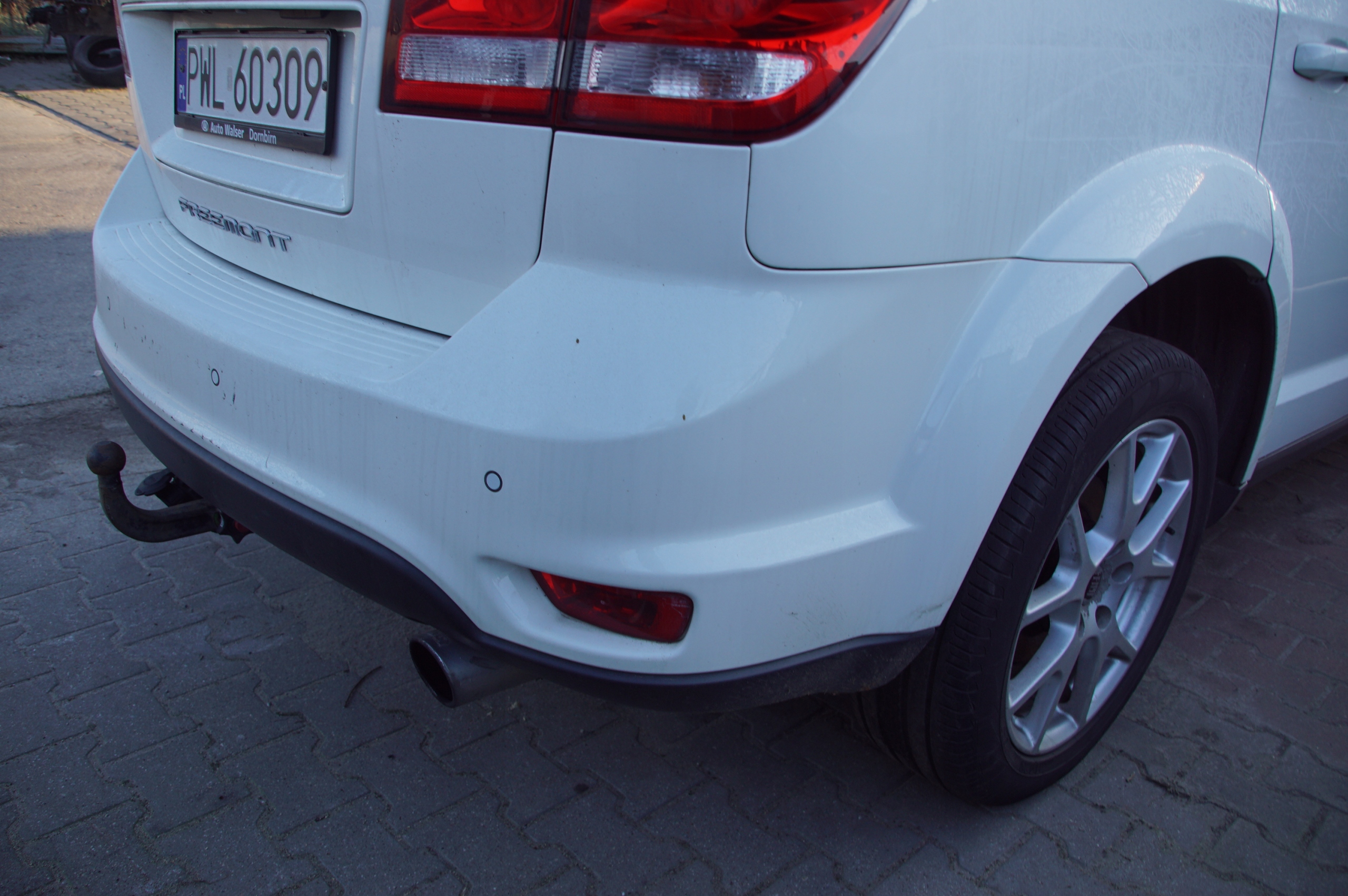 boot door JOURNEY FIAT FREEMONT 2011 BIALA