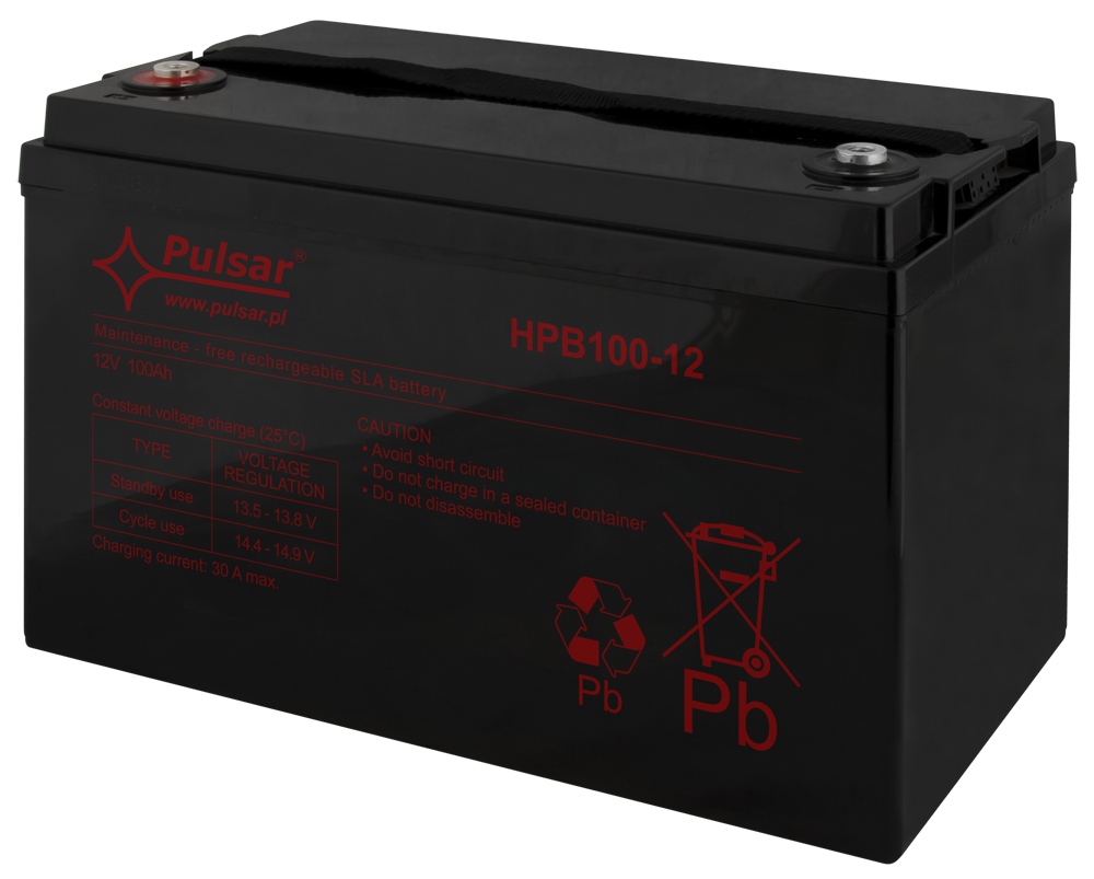 Akumulator Pulsar HPB100-12 12V 100Ah Agm