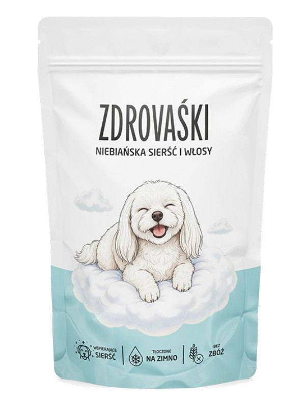 Levně Pokušení Zdrovaśki Nebeská Srst A Vlasy 160 g Lisované Za Studena