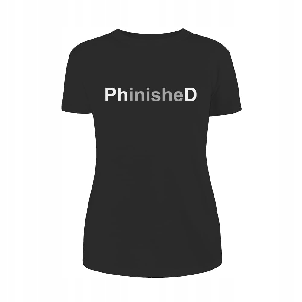 

Phinished Phd Doktorat koszulka damska