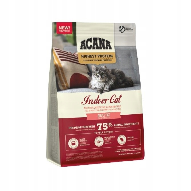 Acana Highest Protein Indoor Cat 1,8kg