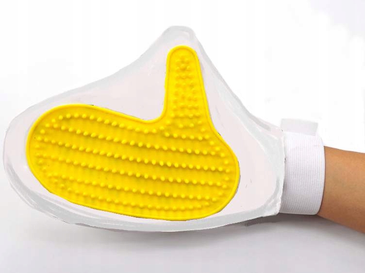 

Rękawica szczotka do wyczesywania sierści Psa Kota