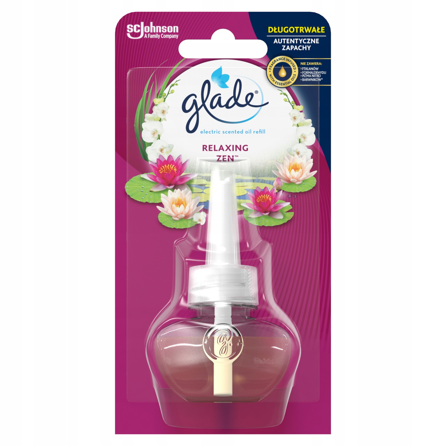 

Odświeżacz powietrza wkład elektryczny Glade 20ml
