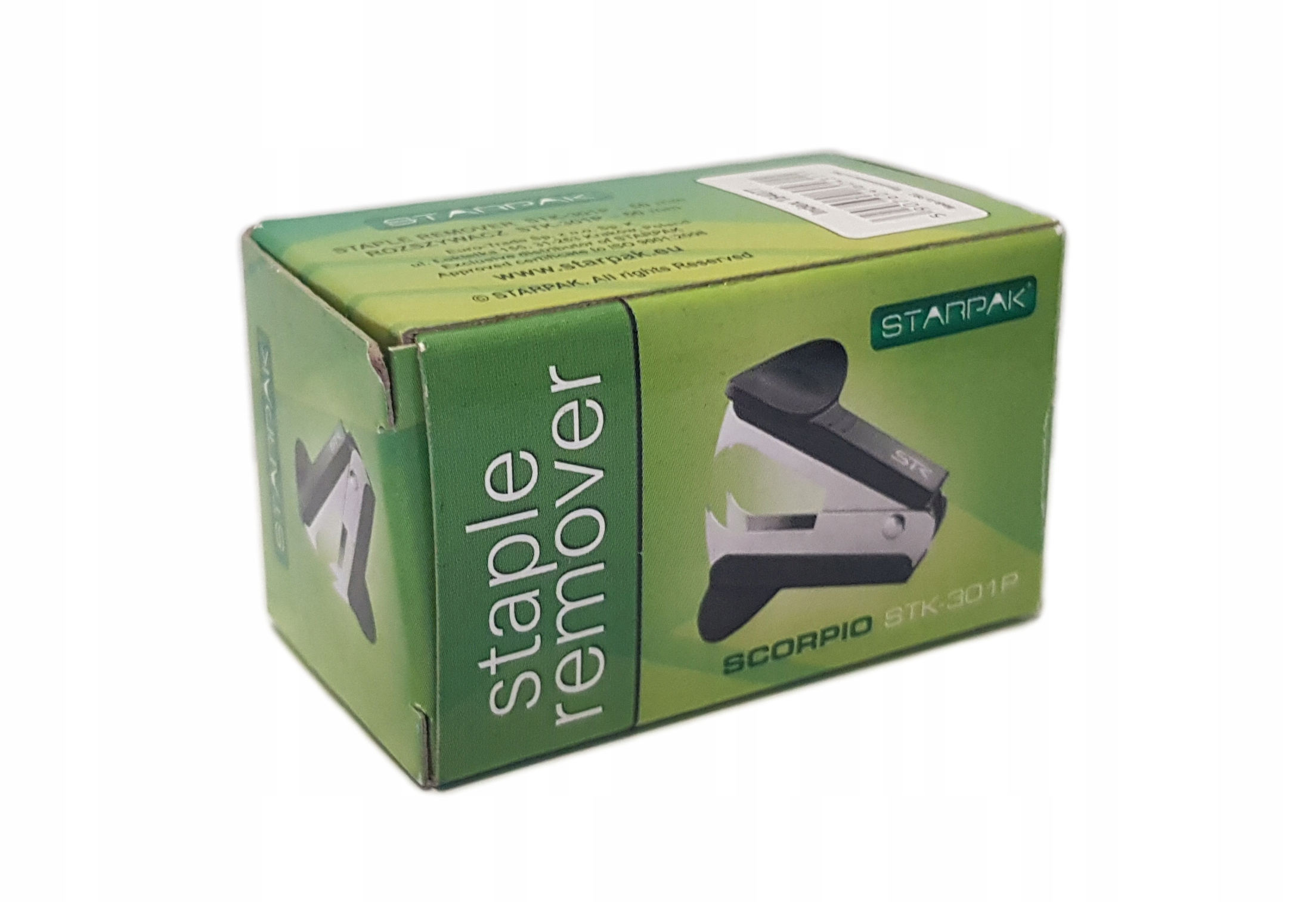 Rozszywacz do zszywek STARPAK Waga produktu z opakowaniem jednostkowym 0.2 kg