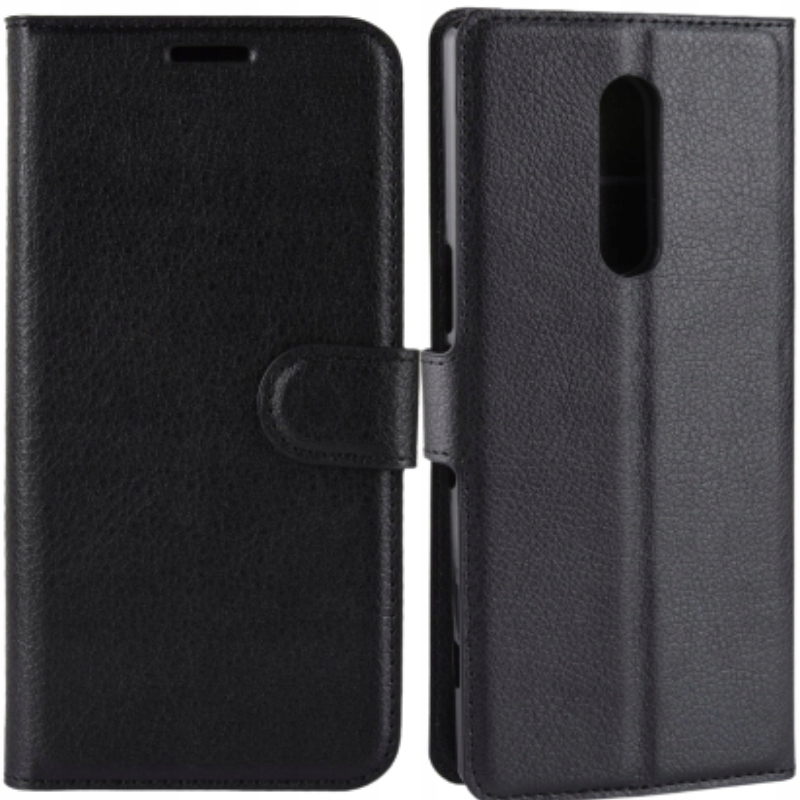 

Litchi Etui Skórzane Portfel Do Sony Xperia 1