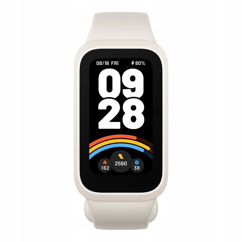 Xiaomi Smart Band 9 Active okoskarkötő bézs-fehér (BHR9441GL)