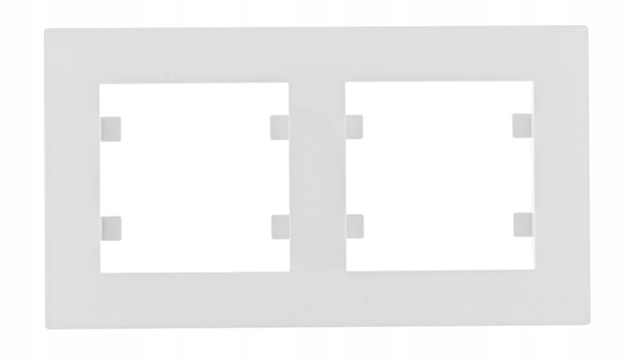 

Hager Lumina Intense Ramka 2-krotna biała WL5720