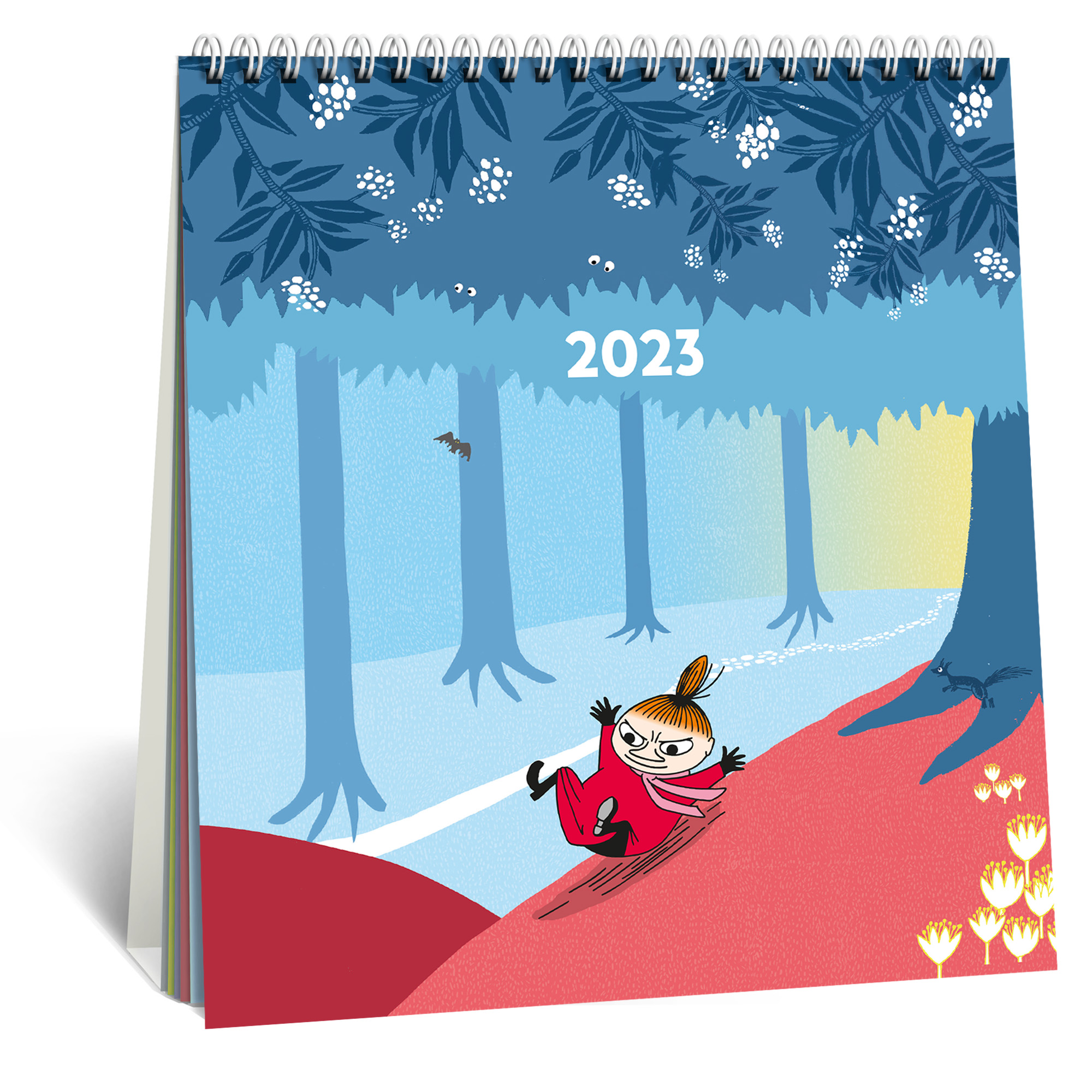 

kalendarz biurkowy Muminki 2023 Mała MI Moomin