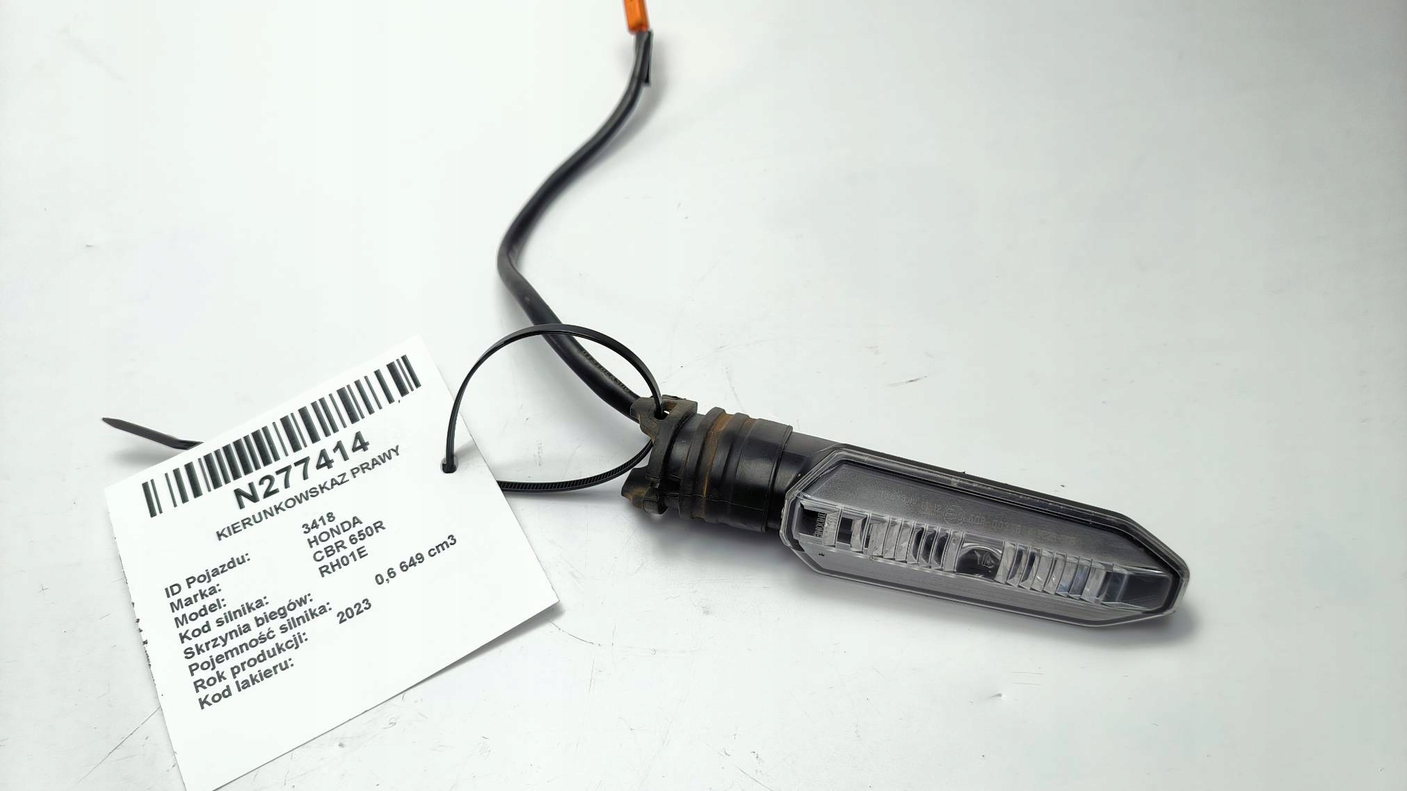 indicator right HONDA CBR 650R